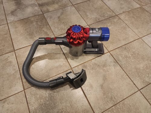 VACEXT Dog Grooming Brush Vacuum Attachment 1: with Extension Vacuum Hose compatible with Dyson V11 V10 V8 V7 V6 Vacuum Cleaner photo review