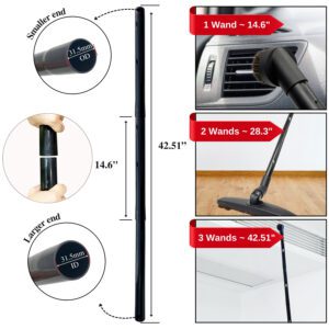 VACEXT Universal Horsehair Vacuum Attachments Kit for Shark vacuum cleaners Set 3: Hard Floor, Hardwood Floor Brush and Replacement Accessories for Vacuum Cleaners 18 2