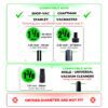 VACEXT Universal Horsehair Vacuum Attachments Kit 3: Hard Floor, Hardwood Floor Brush and Replacement Accessories for Vacuum Cleaners - Image 3