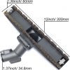 VACEXT Horse Hair Hard Floor Tool Kit 4, For Miele vacuum cleaners: Horse Hair Vacuum Brush Attachments with Wheels - Vacuum Cleaner Attachments for Carpet, Tile Hard Floors - 1-3/8 Inch Hardwood Floor Vacuum Attachment - Image 4