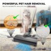VACEXT Turbo Brush Head for Miele vacuum cleaners Set 6: For Miele Turbo Brush Head Compatible with Miele Vacuum Cleaners - Vacuum Attachments for Low Carpet, Area Rugs, Tile & Hard Floors, Easy Pet Hair Removal - Hardwood Floor Attachment - Image 2