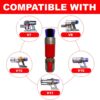 ENUKY Dryer Cleaner for Dyson vacuum cleaners Kit 6: Traceless Dust Brush & Dryer Vent Cleaner Kit For Dyson V7 V8 V10 V11 V15 - Refrigerator Condenser Coil Brush - Flexible Crevice Tool for Small Crevice & Car Detailing - Image 9