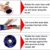 ENUKY Dryer Cleaner for Dyson vacuum cleaners Kit 6: Traceless Dust Brush & Dryer Vent Cleaner Kit For Dyson V7 V8 V10 V11 V15 - Refrigerator Condenser Coil Brush - Flexible Crevice Tool for Small Crevice & Car Detailing - Image 7