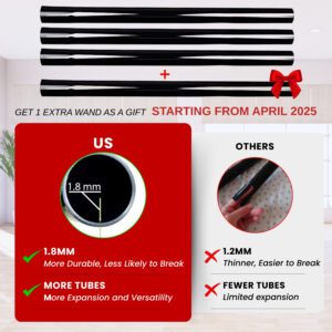 VACEXT New Household Cleaning Attachments Kit for Miele vacuum cleaners Set 6: for Universal Vacuum with Flexible Crevice, Dryer Vent Lint Tool 11 15 1