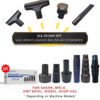 VACEXT New Household Cleaning Attachments Kit for Shark vacuum cleaners Set 6: for Universal Vacuum with Flexible Crevice, Dryer Vent Lint Tool - Image 4