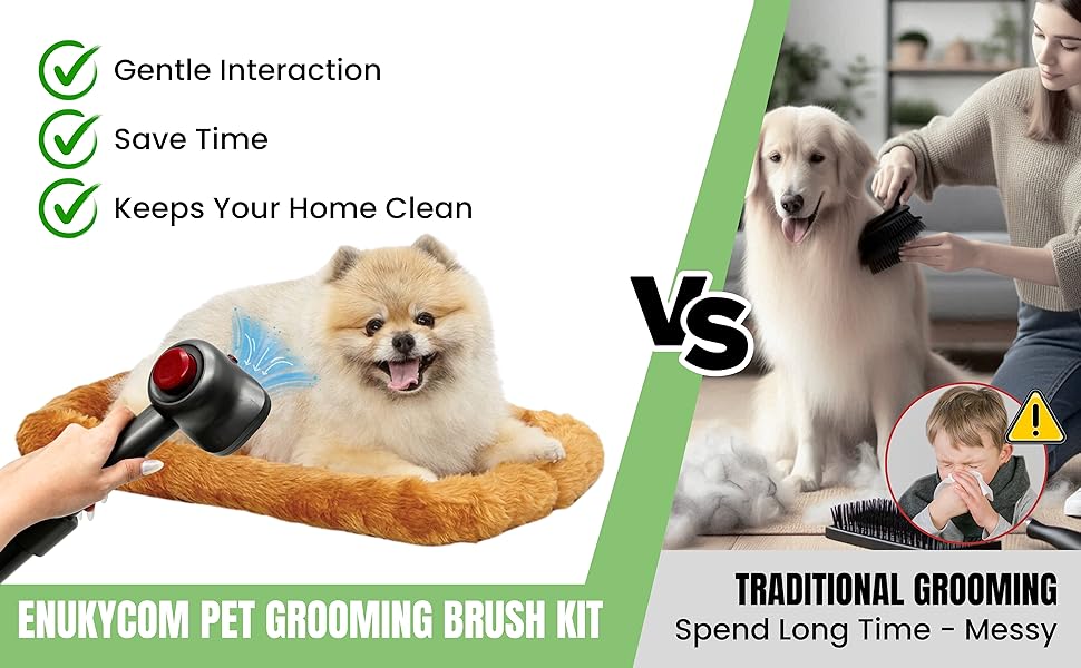VACEXT Pet Hair Grooming Brush Vacuum Attachment – Fits Dyson Vacuum Cleaners, Shark, Miele & Shop Vacs (Set 3) 21 Asin 097_ảnh A+ 02