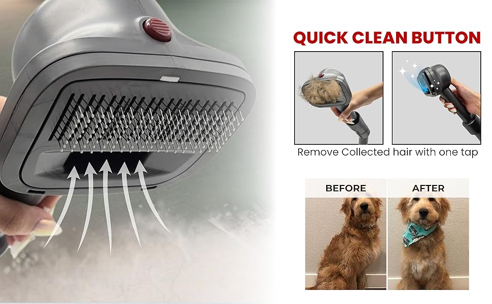 VACEXT Pet Hair Grooming Brush Vacuum Attachment – Fits Dyson Vacuum Cleaners, Shark, Miele & Shop Vacs (Set 3) 23 Asin 097_ảnh A+04