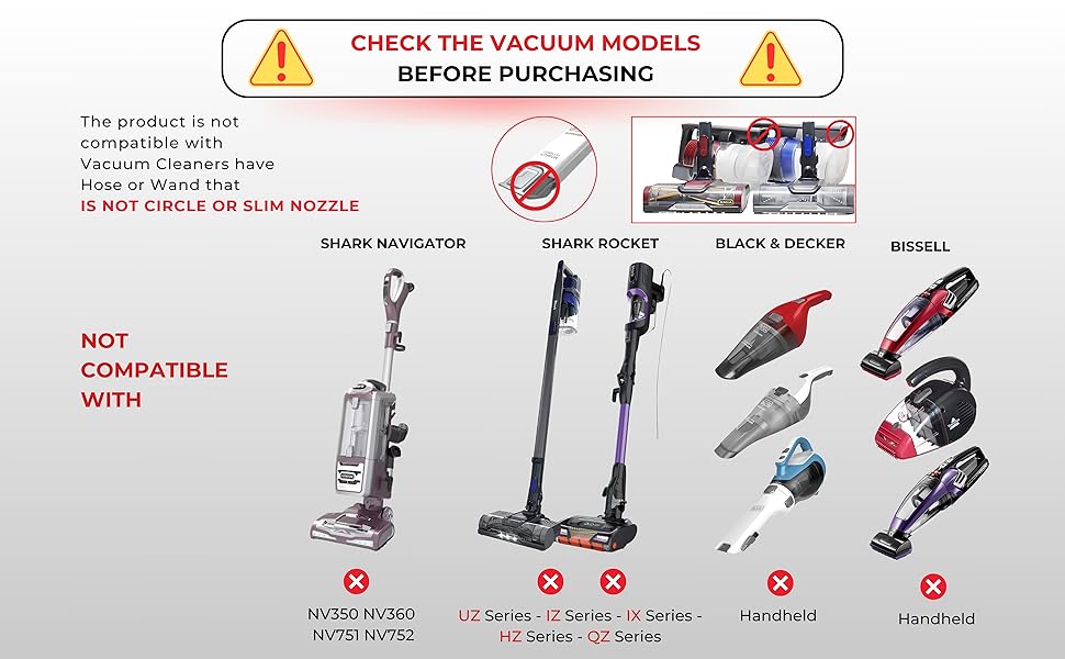 VACEXT Pet Hair Grooming Brush Vacuum Attachment – Fits Dyson Vacuum Cleaners, Shark, Miele & Shop Vacs (Set 3) 25 Asin 097_ảnh A+06