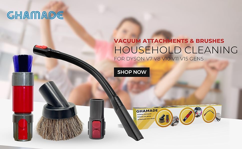 Vacuum Attachments and Brushes for Dyson