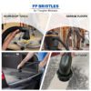 Vacuum Accessories & Attachments for Shop Vac 2-1/2'' - Vacuum Dust Brush & Extension Wand Compatible with Vacuums Using 2-1/4'' Inner Diameter Accessories (Horsehair + PP, 2-1/4'') - Image 5