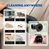 Vacuum Accessories & Attachments for Shop Vac 2-1/2'' - Vacuum Dust Brush & Extension Wand Compatible with Vacuums Using 2-1/4'' Inner Diameter Accessories (Horsehair + PP, 2-1/4'') - Image 3