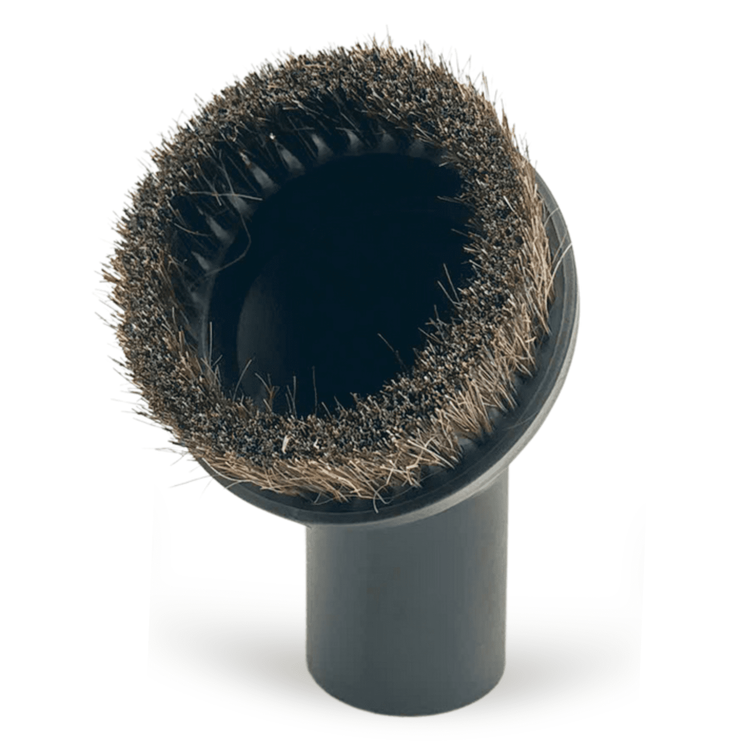 Round Horse Hair Shark Vacuum Attachment for Delicate Surface Cleaning