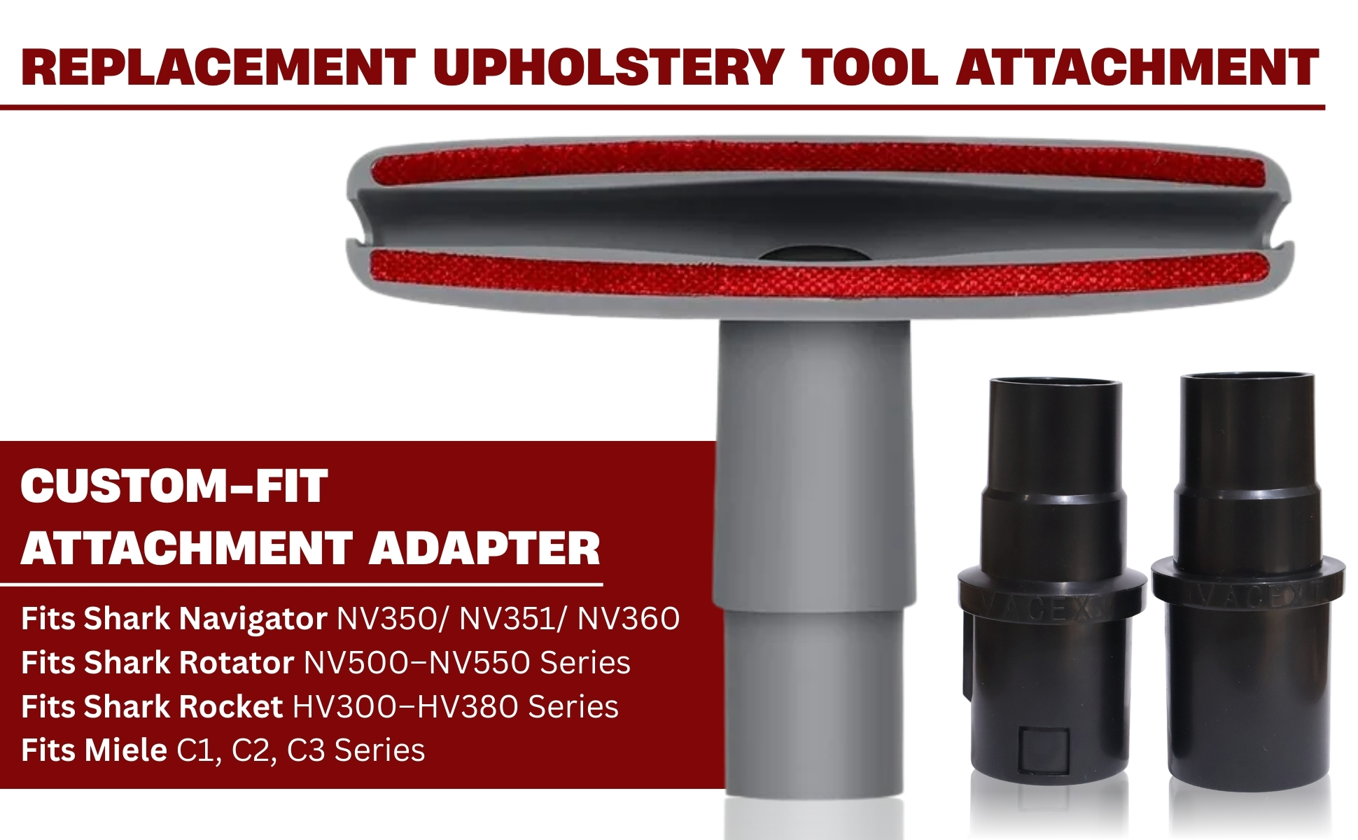 Upholstery Attachment for Shark Navigator Rotator, Vacuum Accessories & Attachments 25 Upholstery Attachment for Shark Navigator Rotator, Vacuum Accessories & Attachments