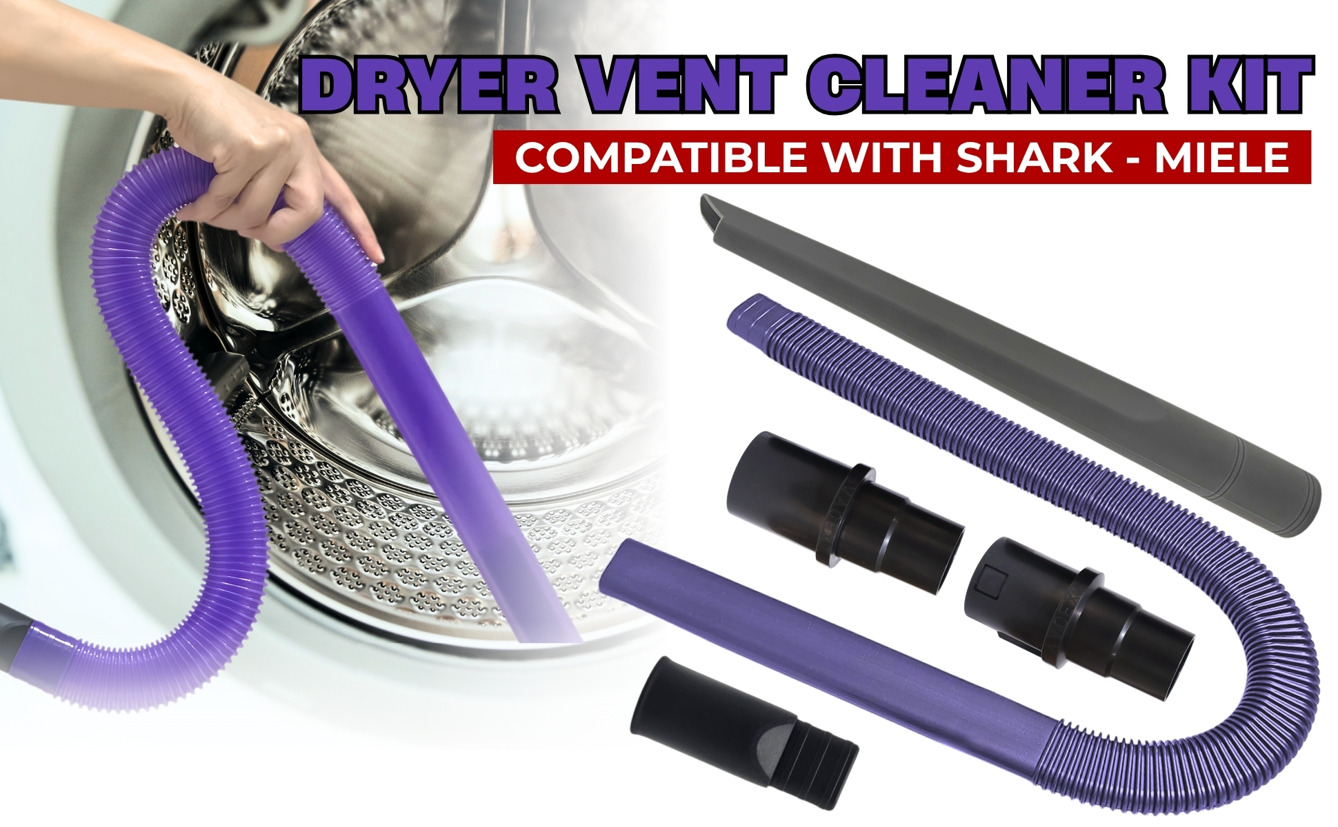Dryer Vent Cleaner Attachment for Shark 20 Dryer Vent Cleaner Attachment - For Shark