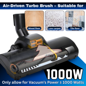 Air-Driven Turbo Brush – Suitable for