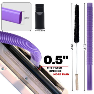 Best dryer vent vacuum attachment for shark NV350 19 Product size