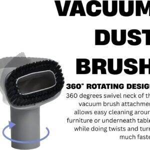 Attachment for Shark Vacuum – Vacuum crevice tool with adapter kit, perfect for cleaning tight and hard-to-reach spaces. 11 Vacuum Crevice Tool