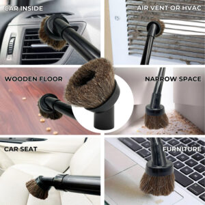 shop vac brush attachment 1 1/4