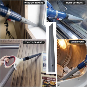 For Shark vacuum crevice tool with Adapter Kit – Perfect for Tight Spaces 12 Vacuum crevice tool