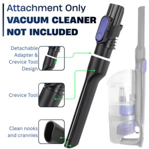 Shark Pet Cordless Stick Vacuum IX141 Attachment Guide: Compatible Crevice Tool 10 Crevice Tool Attachment for Shark