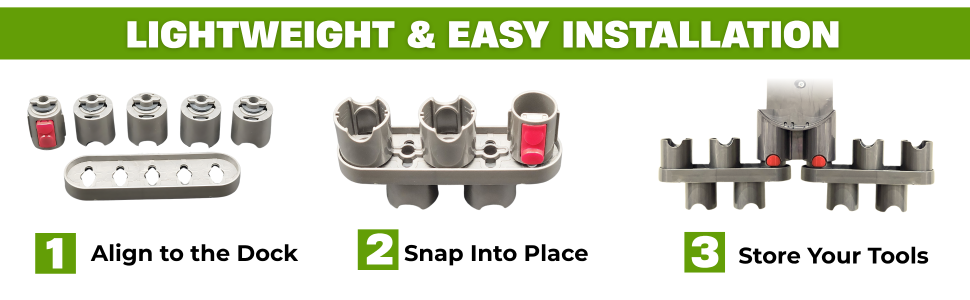 LIGHTWEIGHT & EASY INSTALLATION