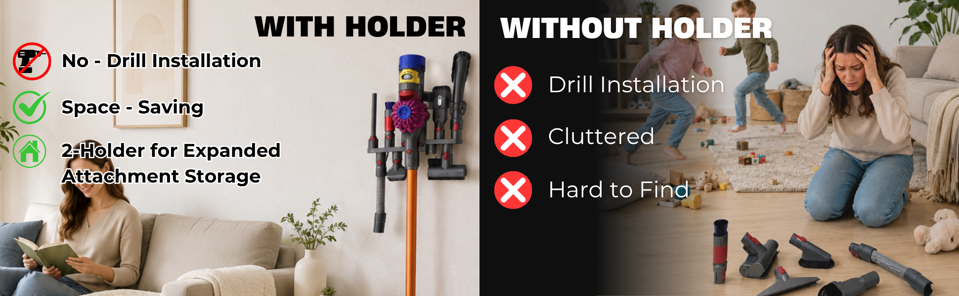 Why Choose the VACEXT Vacuum Attachment Holder?