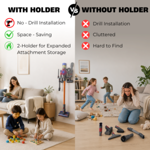 Clip-On Vacuum Tool Organizer